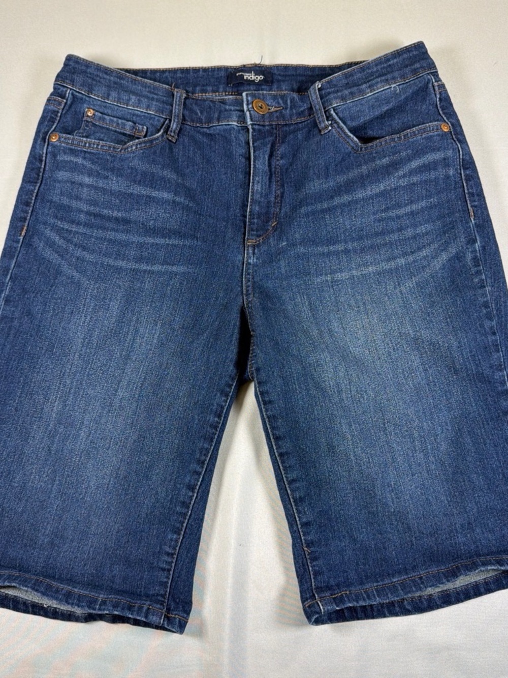 Great Northwest Clothing Company Indigo Denim Shorts - Dark Blue